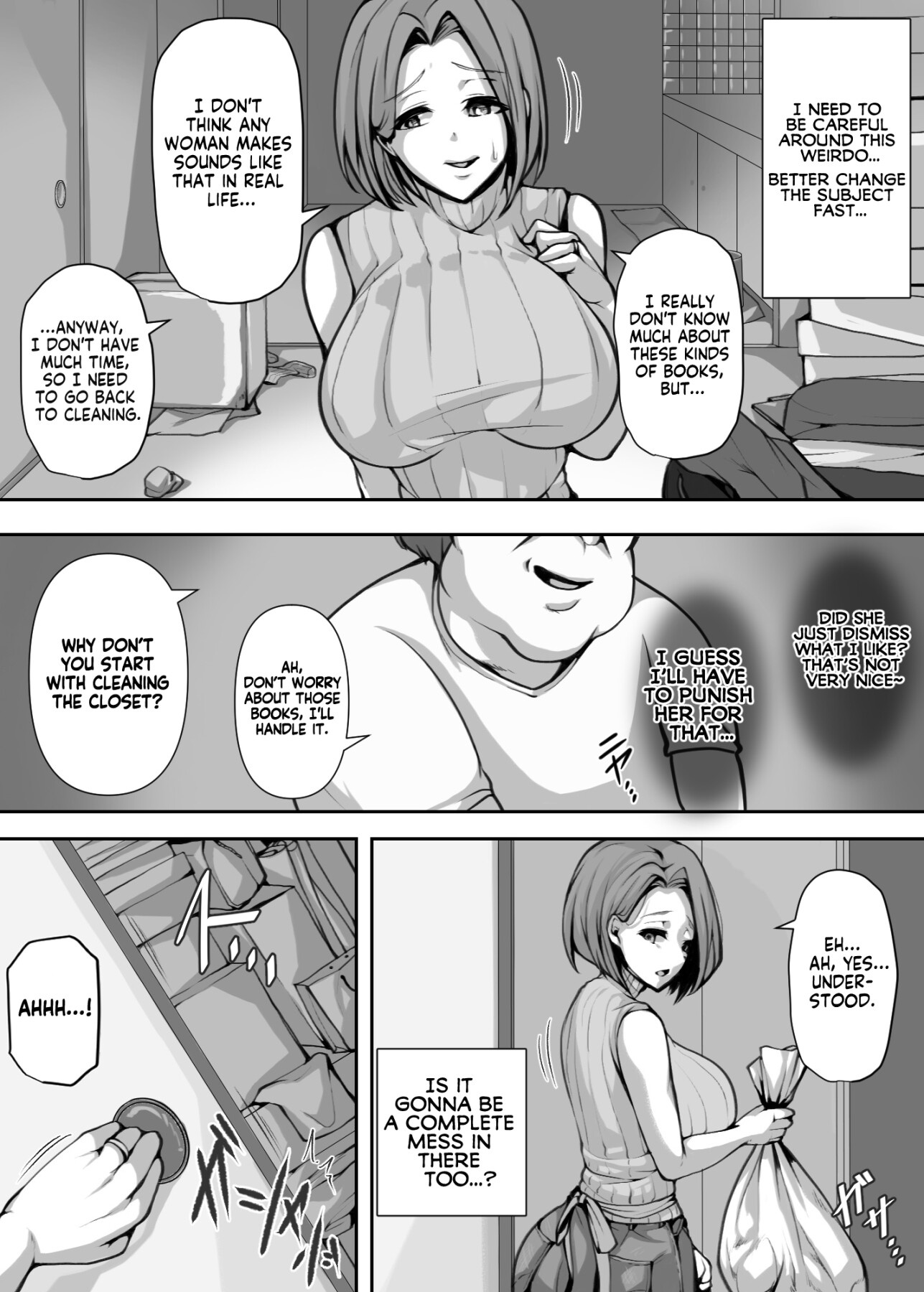 Hentai Manga Comic-The Married Woman Who Denied Her Crazy Moans Was Defeated-Read-12
